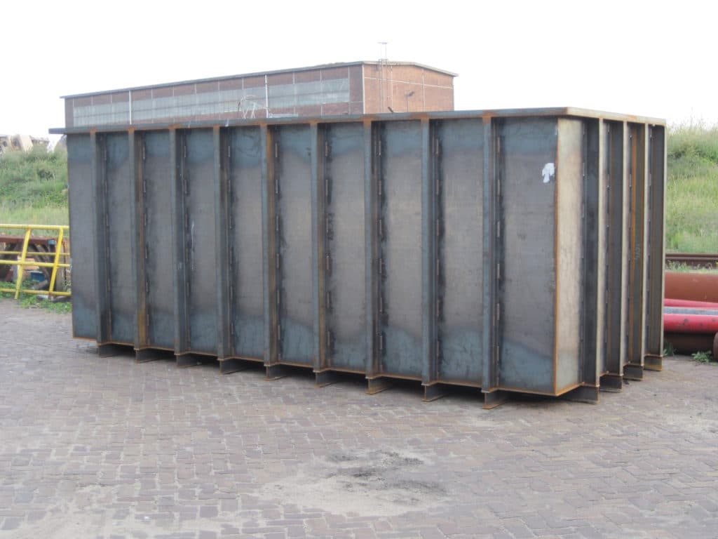 bakken en tanks projecten dit is een 60M3 Bulkbak door Velmon mpc 