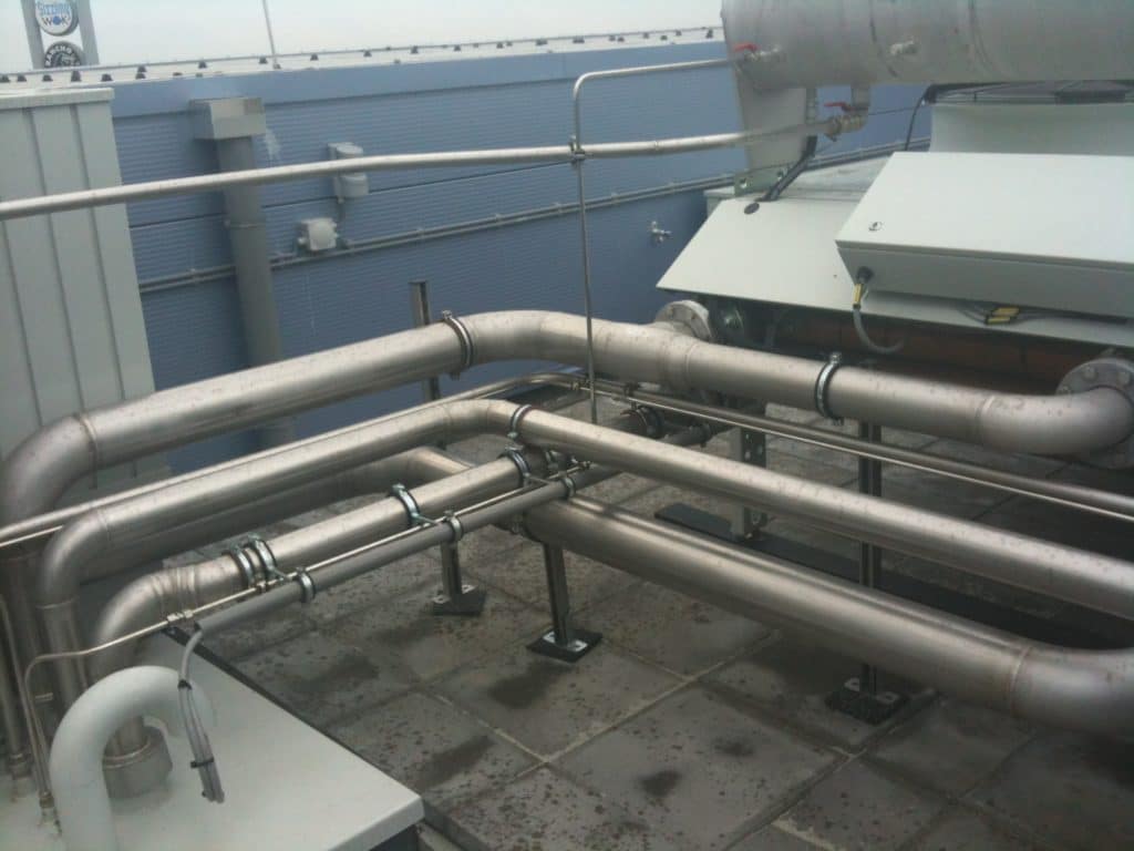 Koelwaterleidingen project in het Sciencepark Amsterdam Project Velmon MPC 
