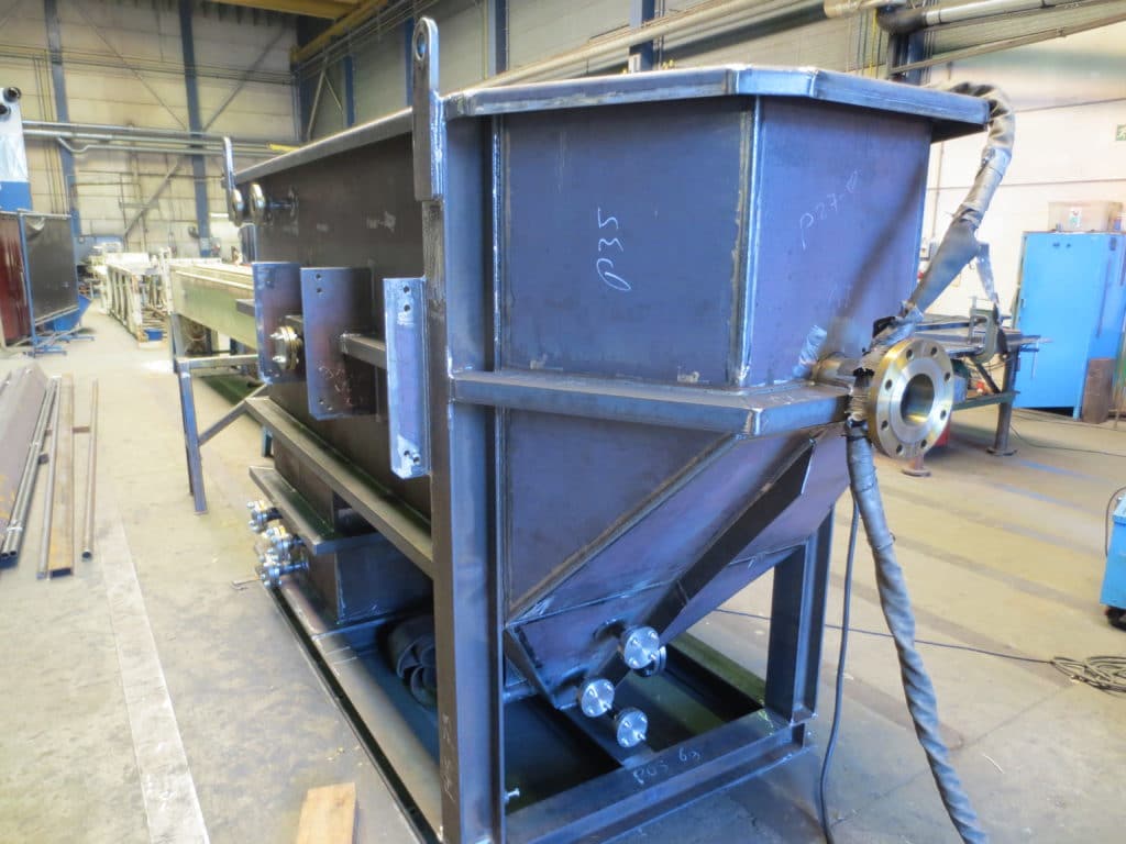 bakken en tanks projecten dit is een Separatortank Pielkenrood 3 vervaardigd door Velmon mpc 