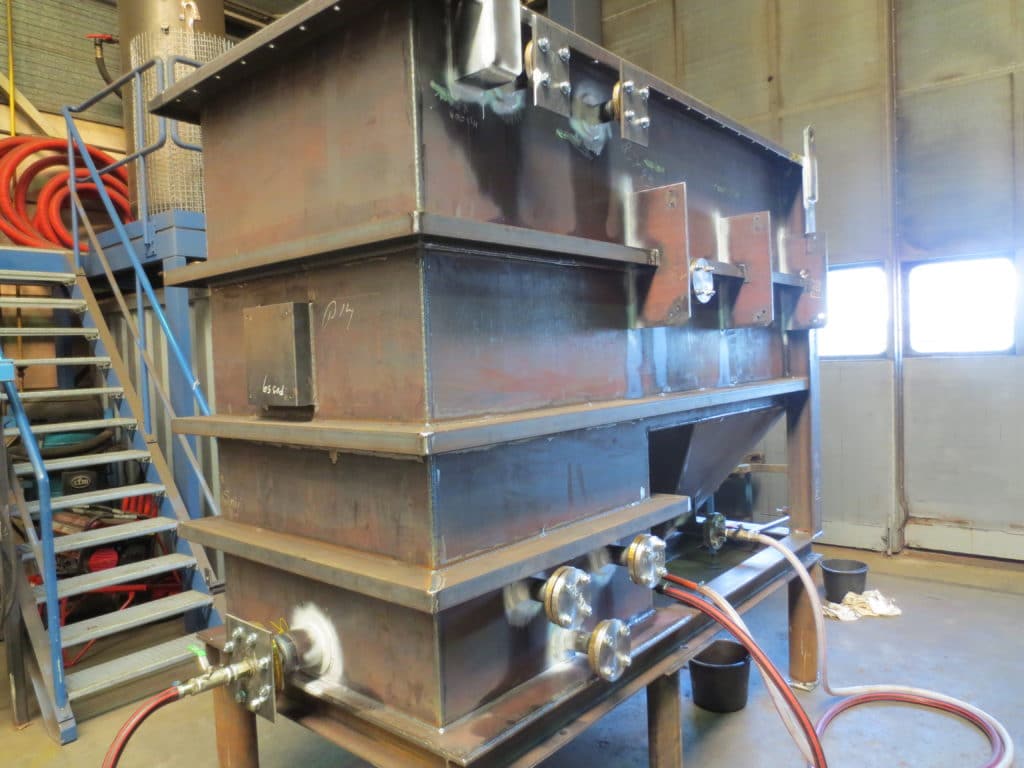 Bakken en tanks vervaardigd door Velmon mpc dit is een Separatortank Pielkenrood 3