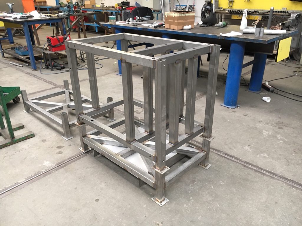 RVS Skid frames voor ERIKS/ASML